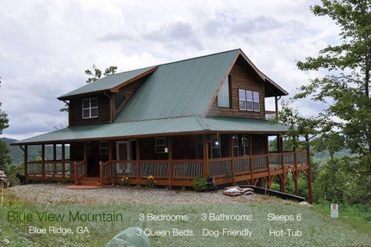 Murphy NC Vacation Cabin Rental Fantastic Mountain Views
