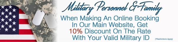 Military Personnel & Family Discount