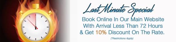 Last Minute Special Discount