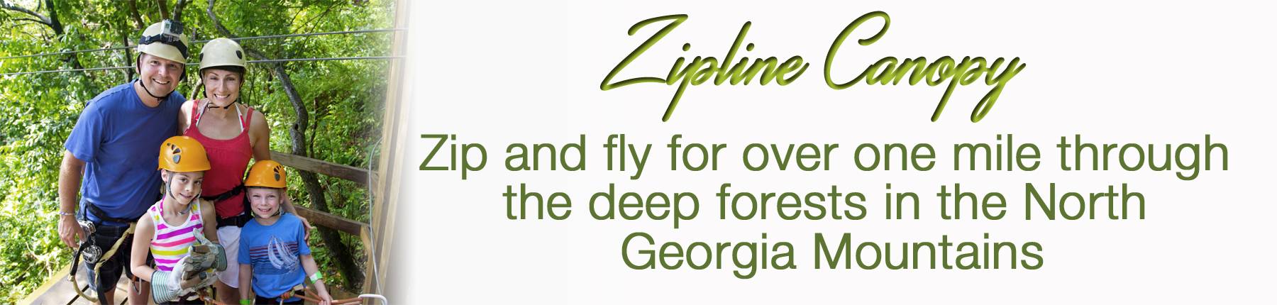 Ziplines Canopy Ziplines Canopy @ North Georgia Mountains