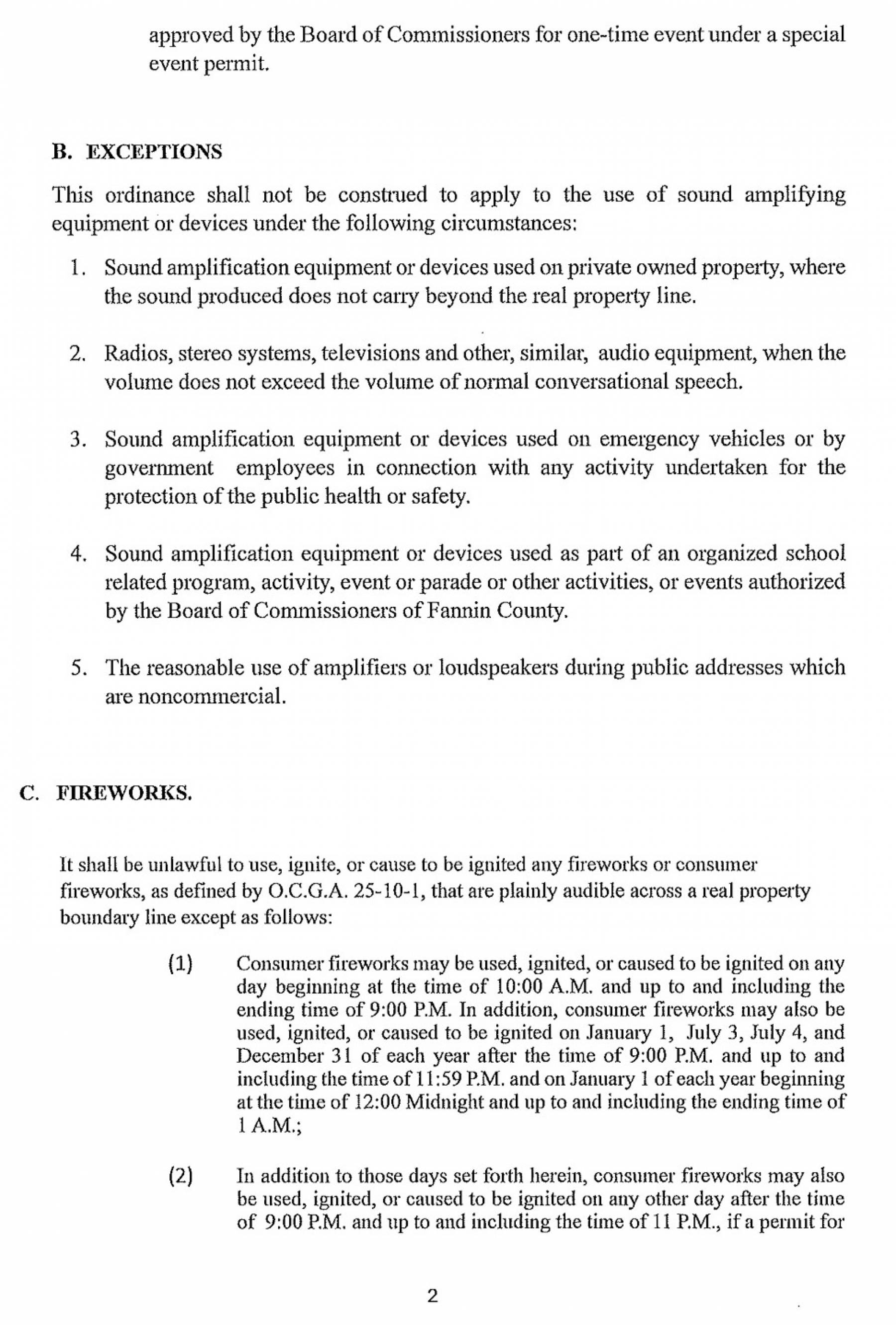 FANNIN COUNTY, STATE OF STVR ORDINANCE 2024 Enchanted